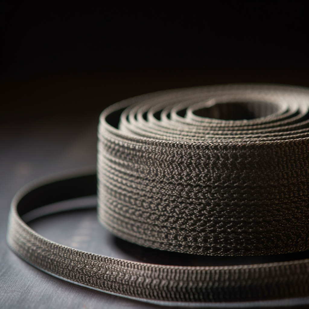 Elastic Webbing roll, woven type. custom pattern
