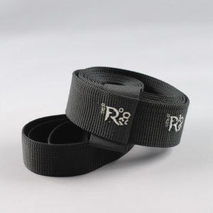 elastic webbing, dark green, jacquard weaving