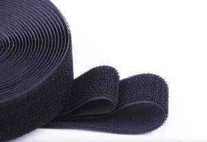Velcro Webbing roll, black loop