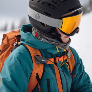 Elastic webbing used for ski googles