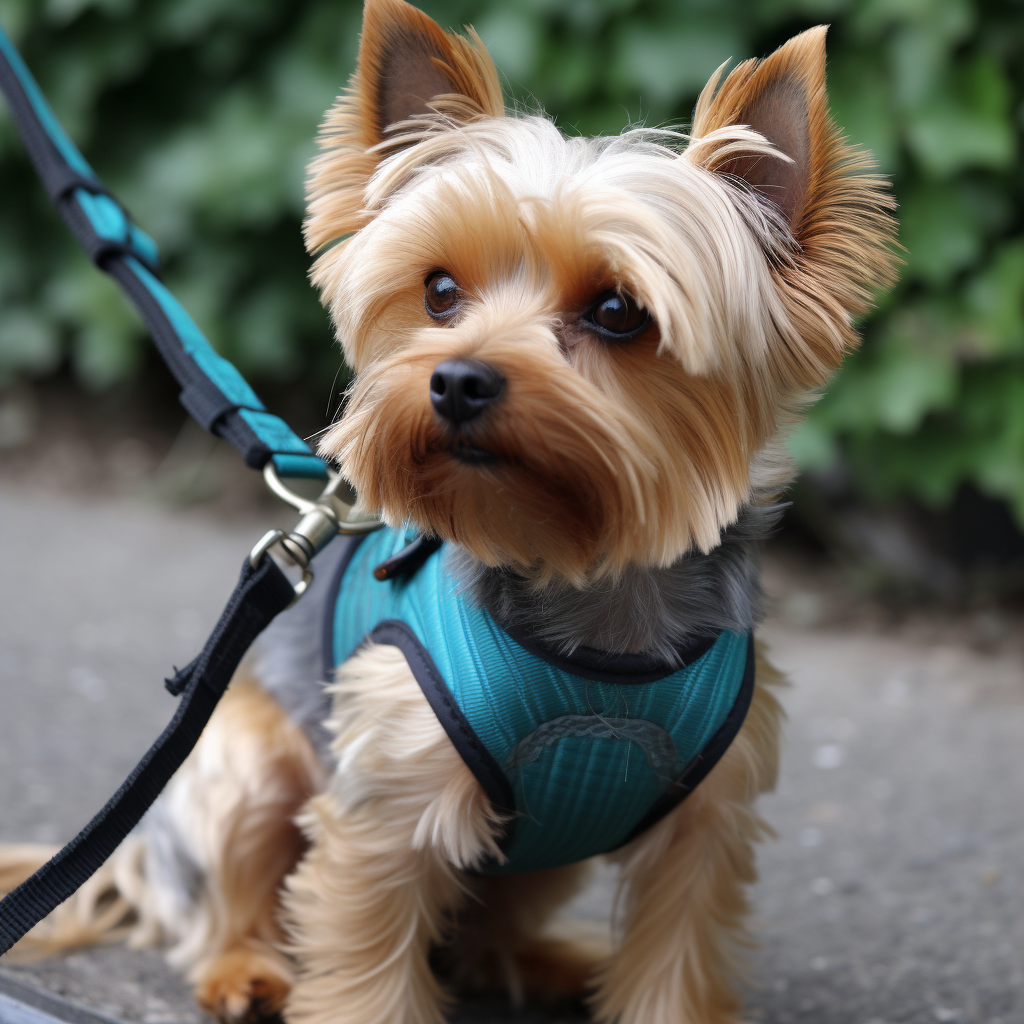 pet webbing. blue