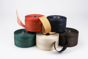 flat webbing rolls