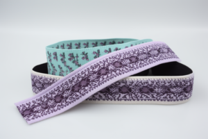 1.25 inch elastic jacquard weaving waistband