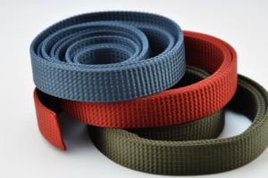 nylon weaving webbing, custom, blue, red