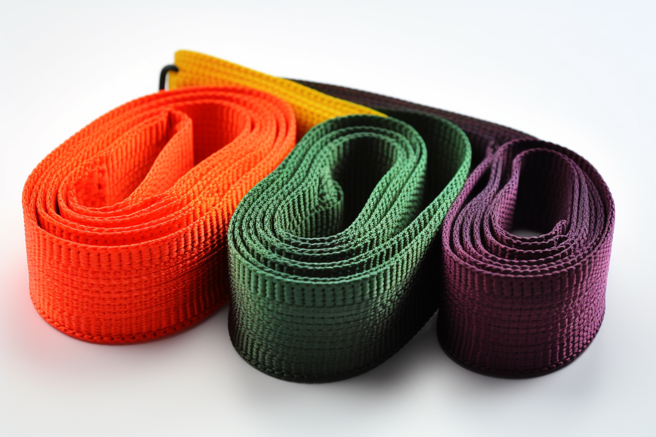 polyester webbing, custom weaving pattern