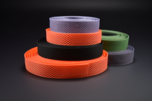 silicone non-slip backed webbing
