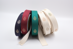 silk printed cotton webbing rolls