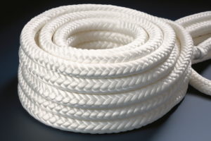 nylon Double-Braid Dock Line. white
