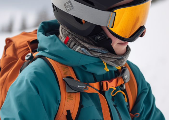 Elastic webbing used for ski googles