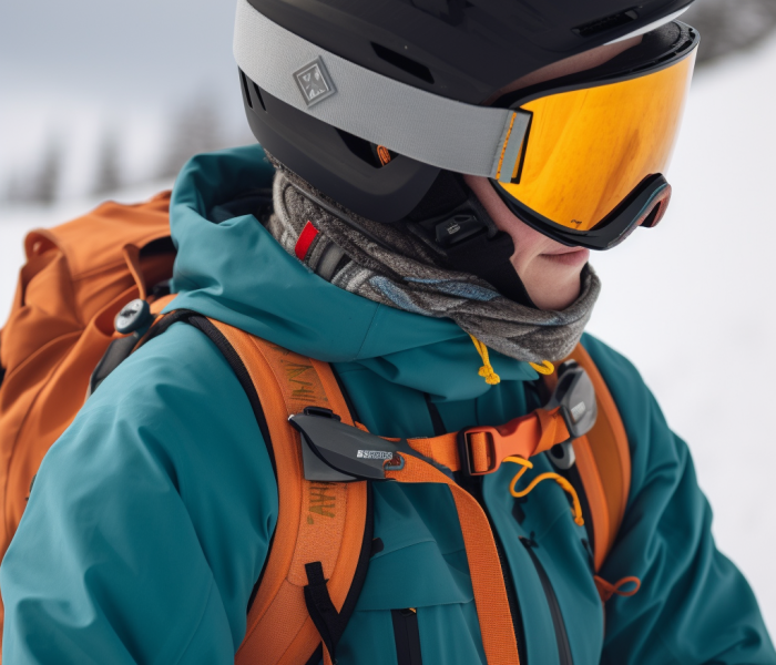 Elastic webbing used for ski googles
