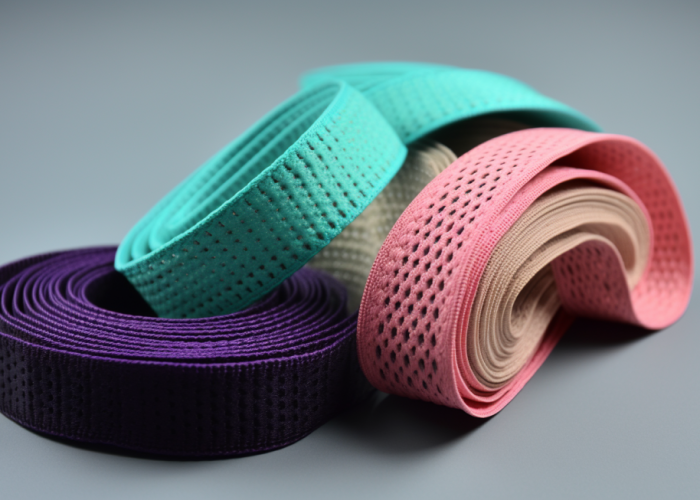 Breathable Elastic Webbing, custom colours