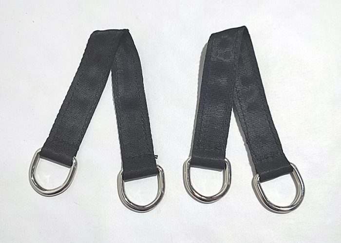 axle straps, black
