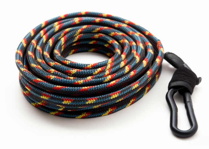 climbing rope with shoulder straps