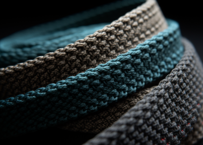 close shot, webbing detail