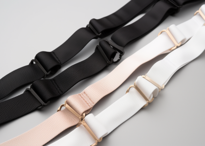 elastic bra strap with hardware