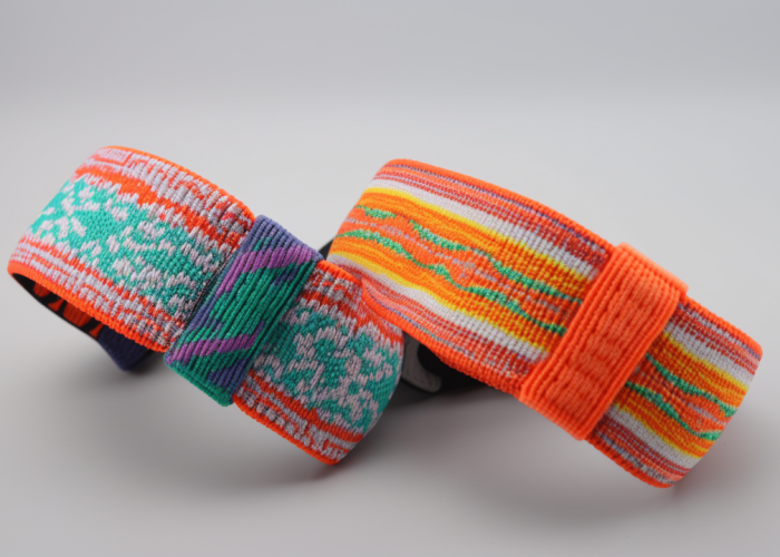 elastic cotton jacquard wristbands