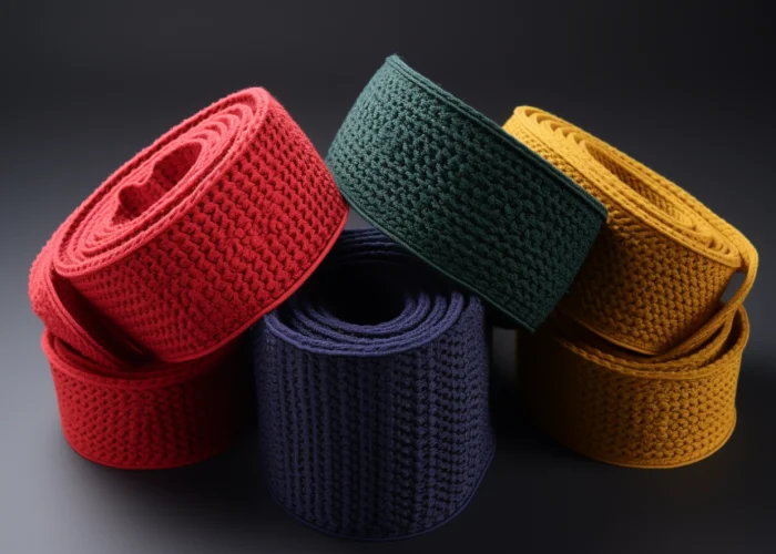 elastic webbing, knitted type, nylon material