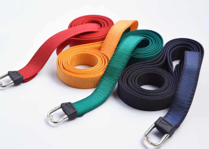 flat nylon pet leashes