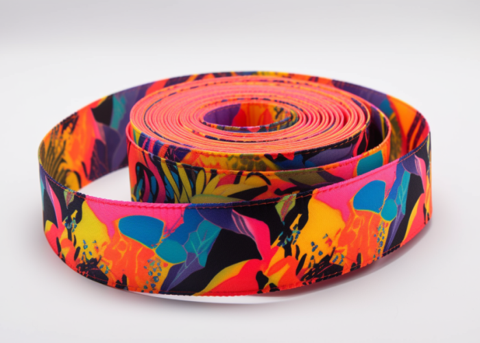heat transfer-printed webbing