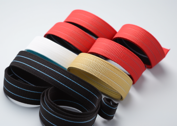 horizontally nylon jacquard elastic webbing