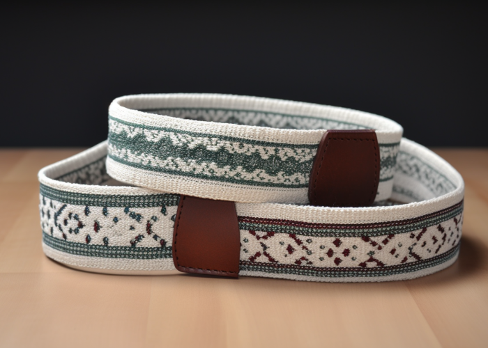jacquard elastic strap, custom pattern