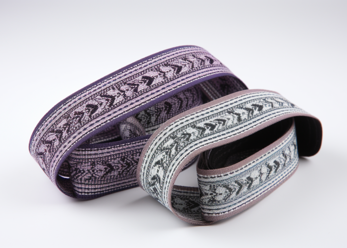 jacquard elastic strap, custom weaving