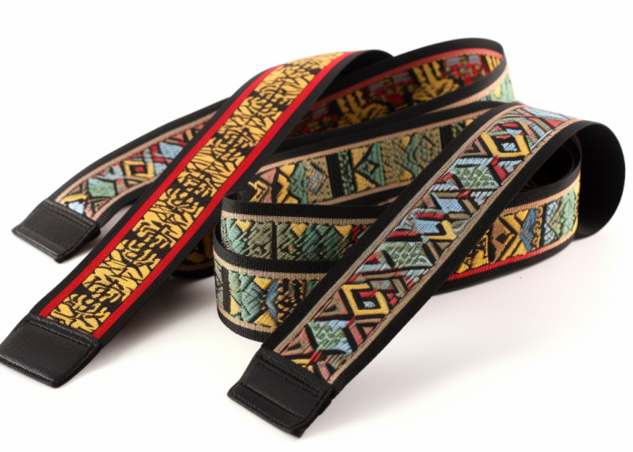jacquard weaving polyester strap