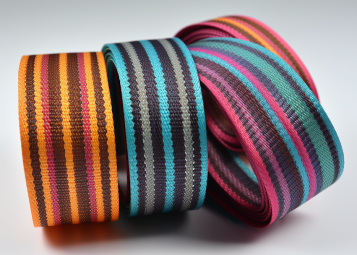 multiple color nylon webbing