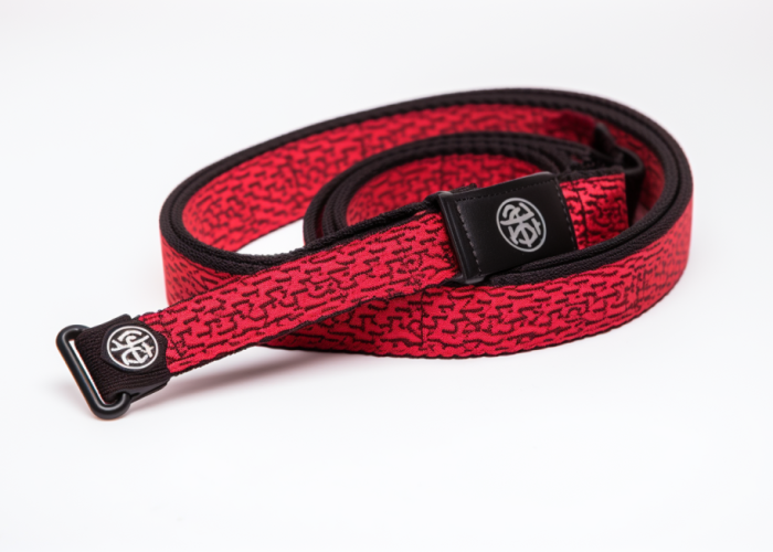 nylon bag strap with logo woven