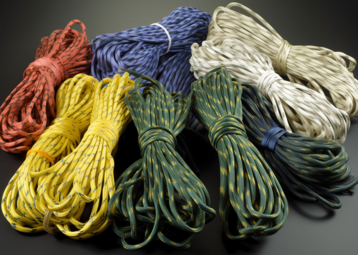 parachute line, colors