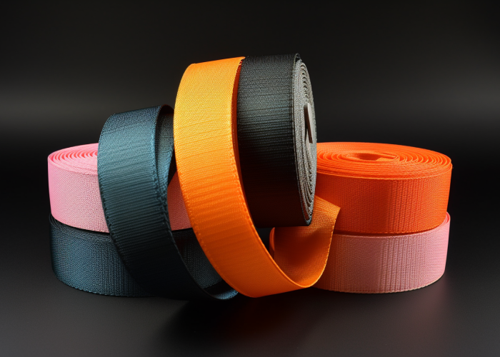 polyester webbing for safety belt