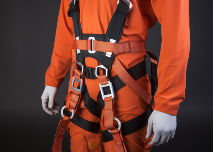 tower positioning strap, orange set